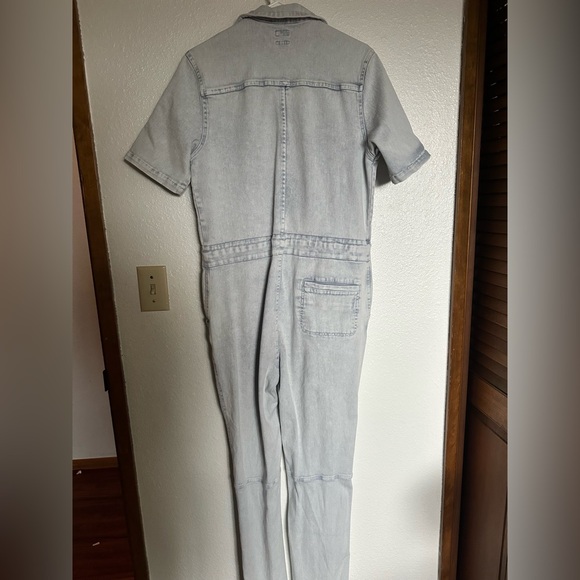 Faherty Blythe Organic Cotton Denim Jumpsuit small - Picture 8 of 8